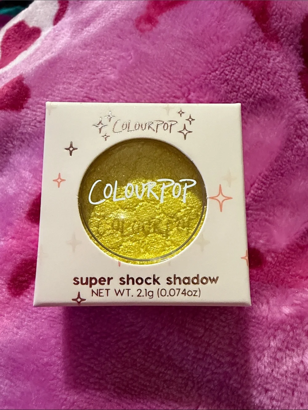 ColourPop Super Shock Shadow — Bright Lemon Shimmer